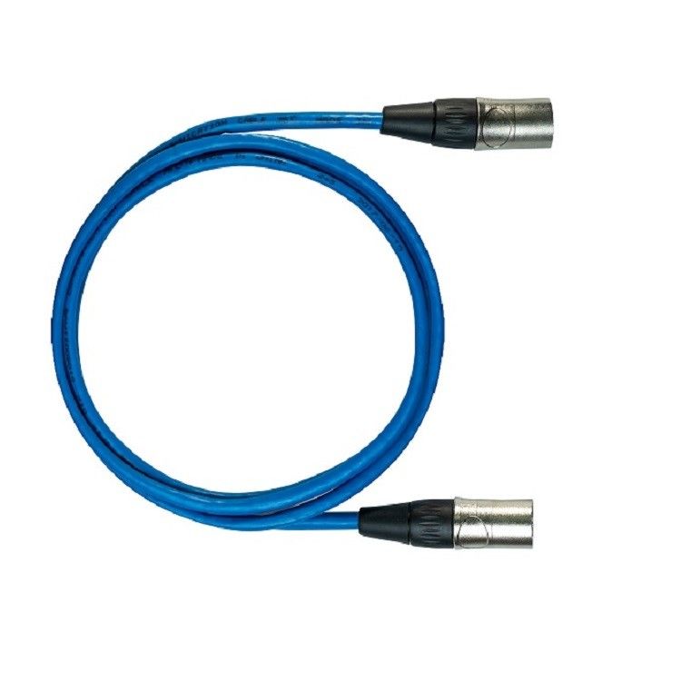 CAT Veri Ethernet Kablosu RJ45 EtherCON Bağlantısı ile Patch Kablosu Kalkanlı Mavi Renk