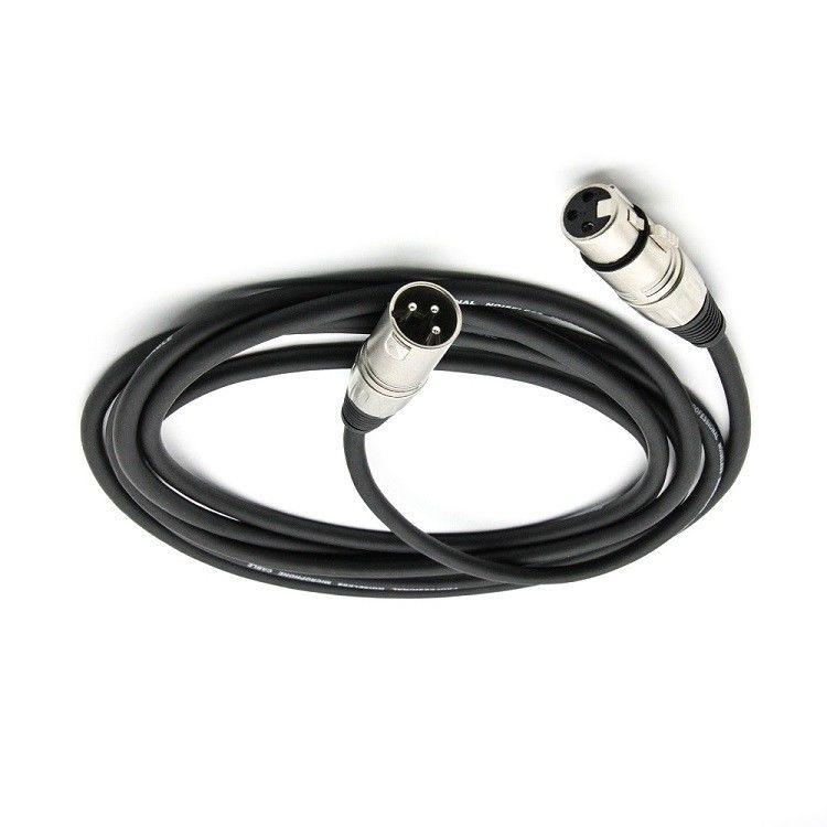 6.5mm XLR Mikrofon Kablosu 30ft Hoparlörler için Oksijensiz Bakır İletkenle