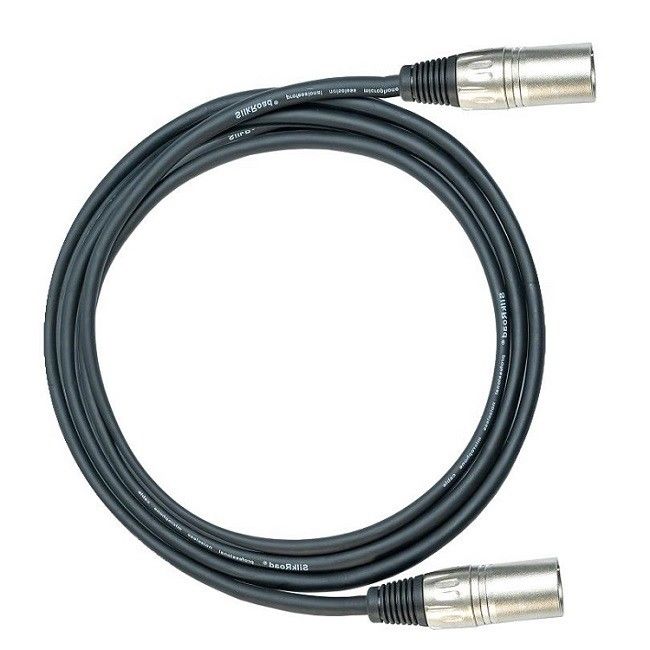 3 Pin XLR Mikrofon Kabloları Erkeğe Kadın Mikrofon Kablosu Siyah XLR Kablo