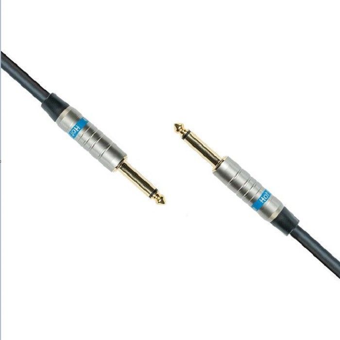 1/4 inç 6.35mm Gitar Pedal Kablolar Klavyeler Kablolar Enstrüman Kablolar Bas Kablolar