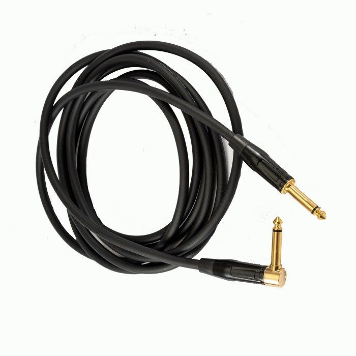 Helical Shielding Guitar Audio Cable Instrument Bass AMP Cord For Electric Mixer Düz Açıya