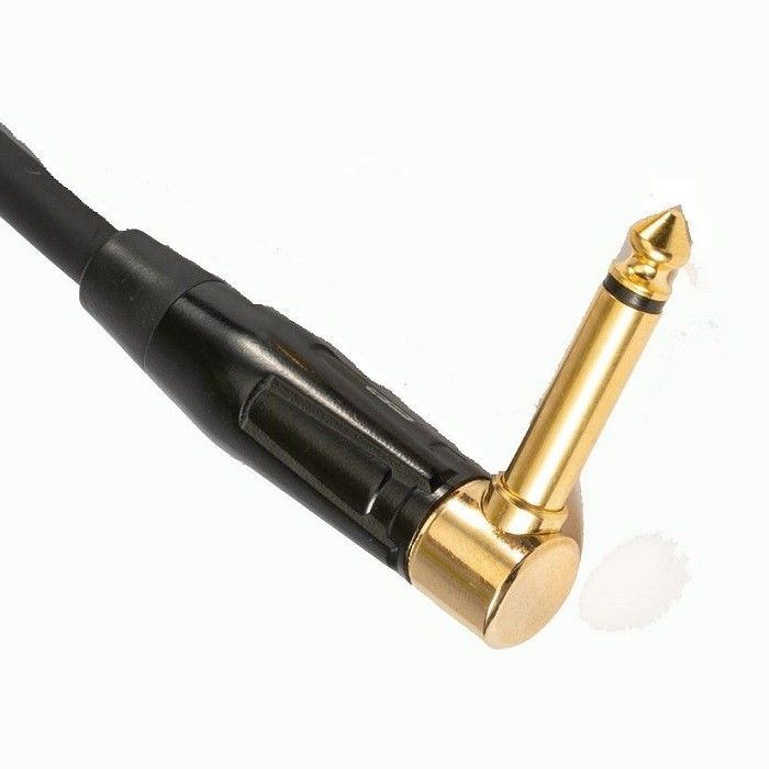 Helical Shielding Guitar Audio Cable Instrument Bass AMP Cord For Electric Mixer Düz Açıya