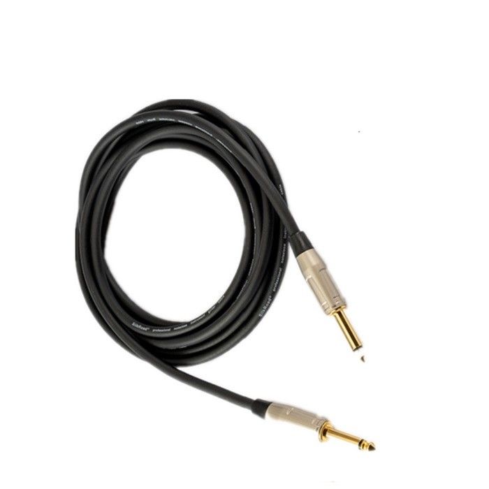Amp Gitar Ses Kablosu Kablo 10-30ft Bas Elektrik Gitarı için 1/4 Inch Düz