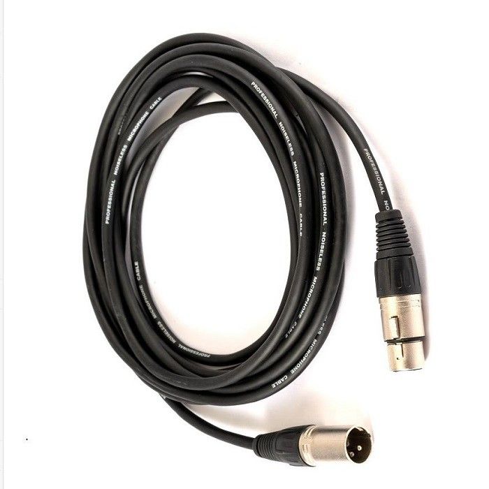 10FT XLR Erkek Kadın Mikrofon Kablosu Mikrofon Karıştırıcısı Kablosu