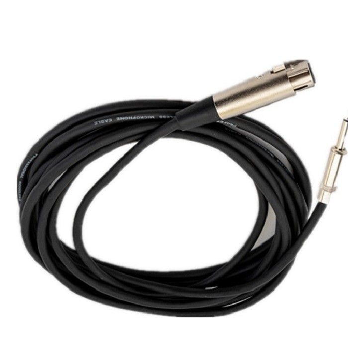 Xlr'den Xlr'e Mikrofon Kabloları 1/4 Inç 10 Ayak XLR Kabloları Erkeğe Kadın Mikrofon Kabloları