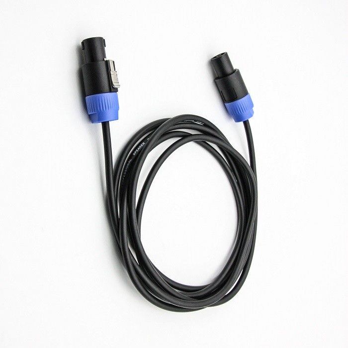 16 Gauge Speakon Hoparlör Kablosu SP2 To SP2 10ft Ses Kabloları 1.25SQ Dj Speakon Kabloları