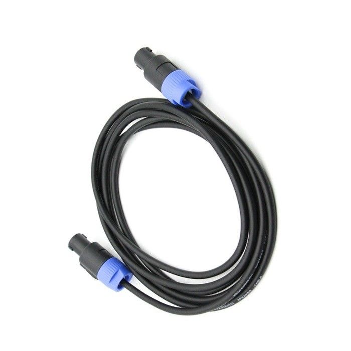4 kutuplu Speaker Speaker Kablo 12 AWG Saf Bakır 2.5 SQ Speaker PA Patch Kablolar DJ Kablolar