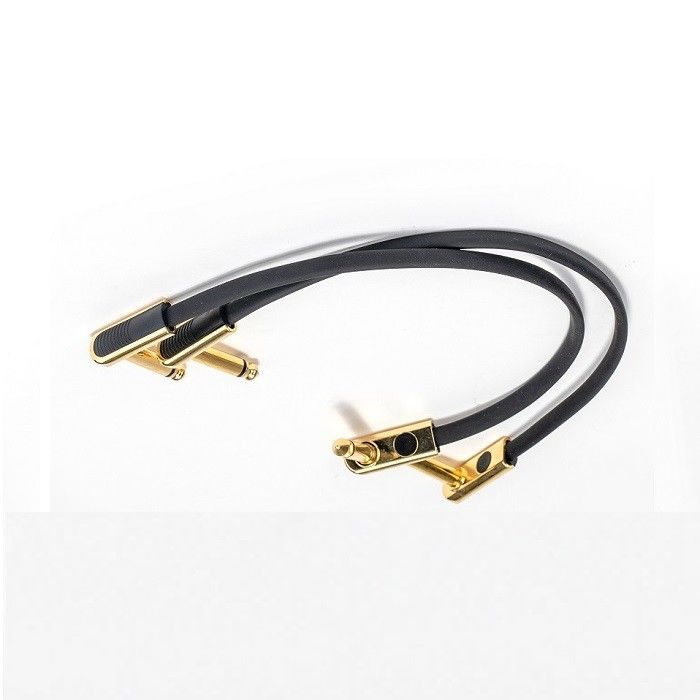 Özel Gitar Patch Kabloları Enstrüman Kablosu 2 Pcs Paket 1/4 