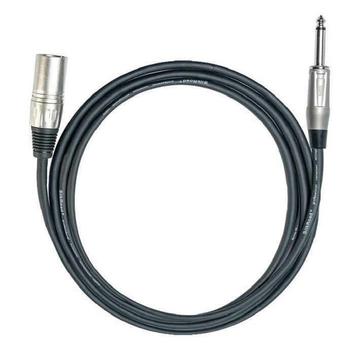 Awg22 XLR Mikrofon Kabloları 6.35mm 10 Ft XLR Kabloları XLR To 1/4 