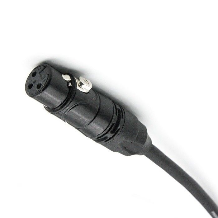 6.35mm XLR Mikrofon Kabloları Altın Kaplama XLR Kabloları XLR To 1/4