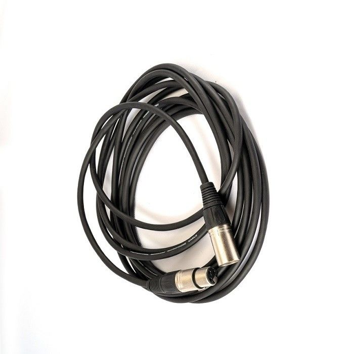 Siyah XLR Mikrofon Kabloları Erkeğe Kadın Mikrofon Kablosu Mikrofon Karıştırıcısı için