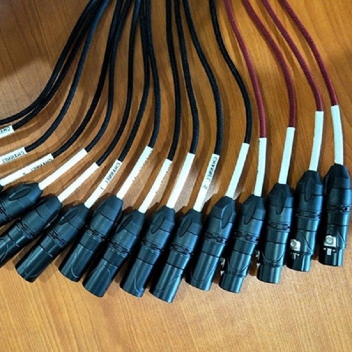 100ft 24 Kanal Ses Yılan Kablosu XLR Gönder Board Yılan Kablosu XLR Splitter Kablosu