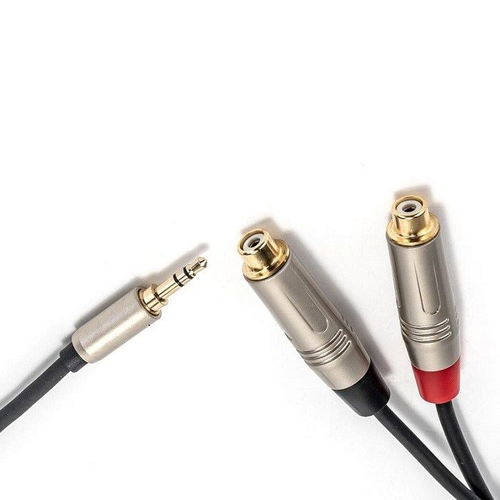 3.5 mm Y Splitter Kablo RCA Y Audio Kablo 3.5 mm Stereo 2* RCA Hoparlör için