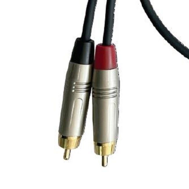 DAC C Tipi Çift RCA Y Splitter Kablosu İçeride Güçlü DAC Çip